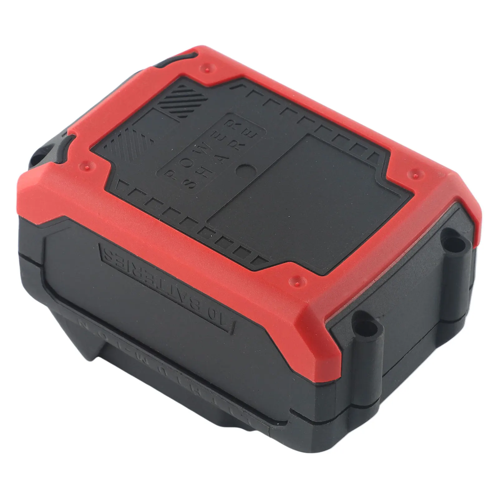 Protective Plastic Battery Storage Box with PCB Charging Board for Power Tool Organize and Recharge Effortlessly