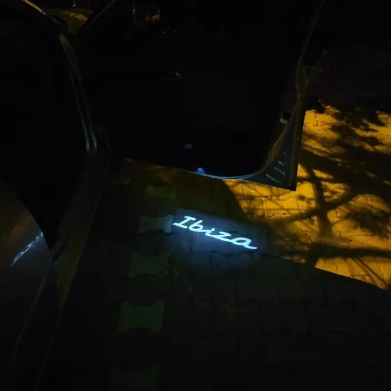 

2PCS for Seat Leon Ateca Ibiza Cordoba FR CarWelcome Logo Lights Car LED Laser Projector Sign Light Wireless Lasercon Light