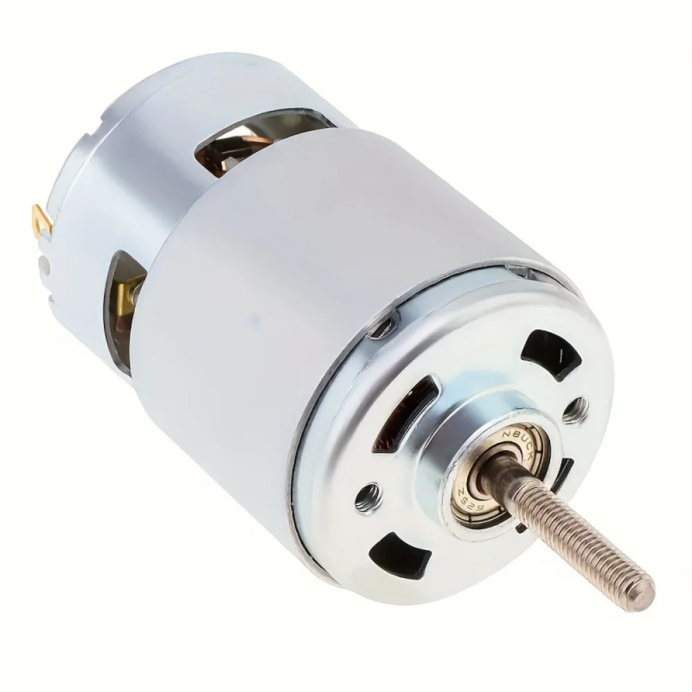 Universal 755 Brushed Motor For Aosu 21V Grass Trimmer Garden Power Equipment Lawn Mower Spare Parts Durable Copper Dual Axis
