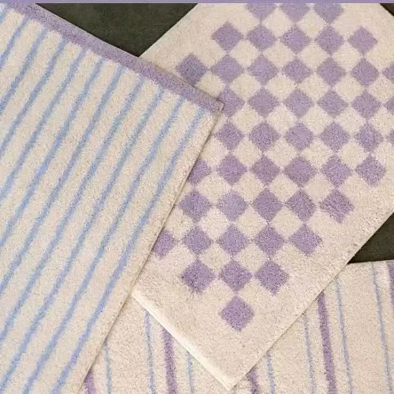 Vikama banheiro e banheiro antiderrapante absorvente tapete quarto cabeceira pé tapete varanda porta decoração de casa