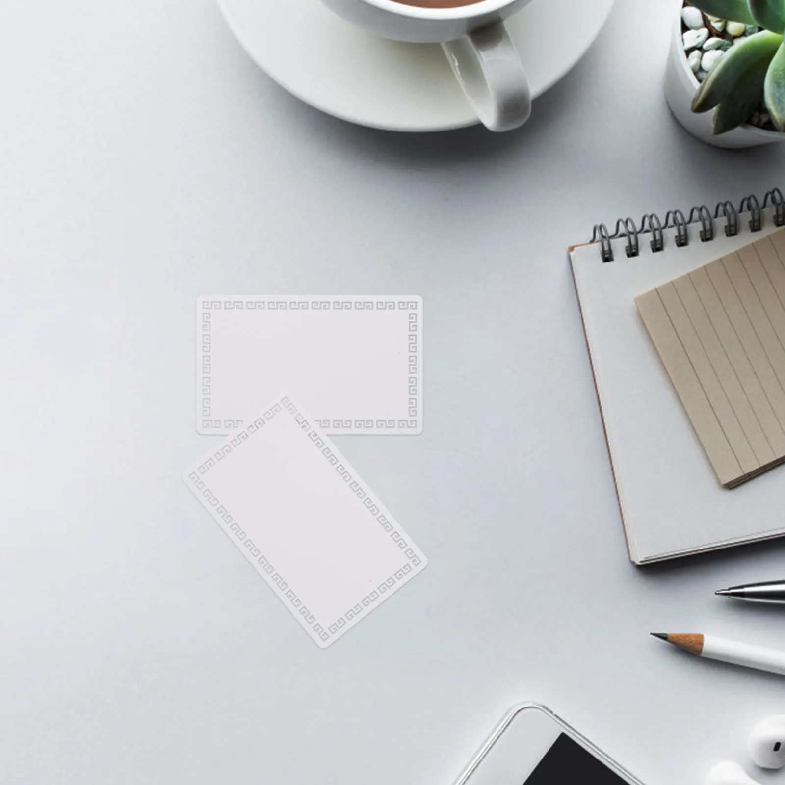 

20Pcs Sublimation Metal Blanks Business Cards DIY Personalized Smooth Edges Double Sided Printing Professional Quality