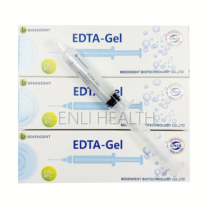 

7 г/шприц, стоматологический гель EDTA, расширение и смазка корневых каналов, чистящий и подготовка корневых каналов, гель, стоматологический материал