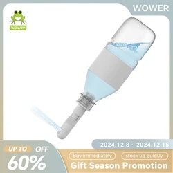 WOWER-bidé de dedo portátil para limpieza Personal, pulverizador Shattaf de viaje con 8 agujeros, Control de volumen de agua, cuidado de la higiene, 2 piezas