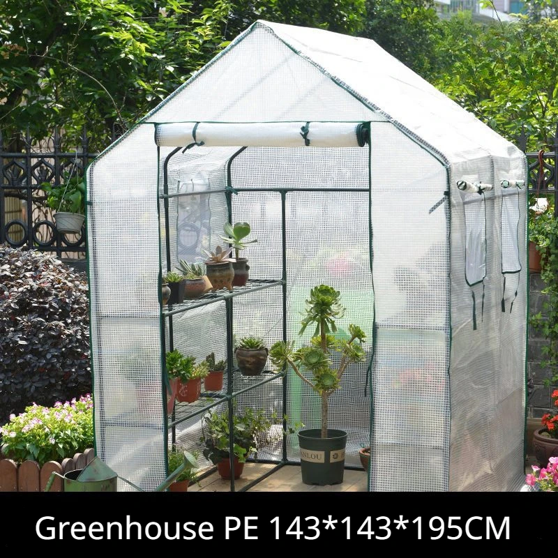 Walk In Greenhouse for Outdoor Indoor Gardening Green Houses Vegetable Plants Anti-freezing Tent Prefabricated Mini Greenhouse