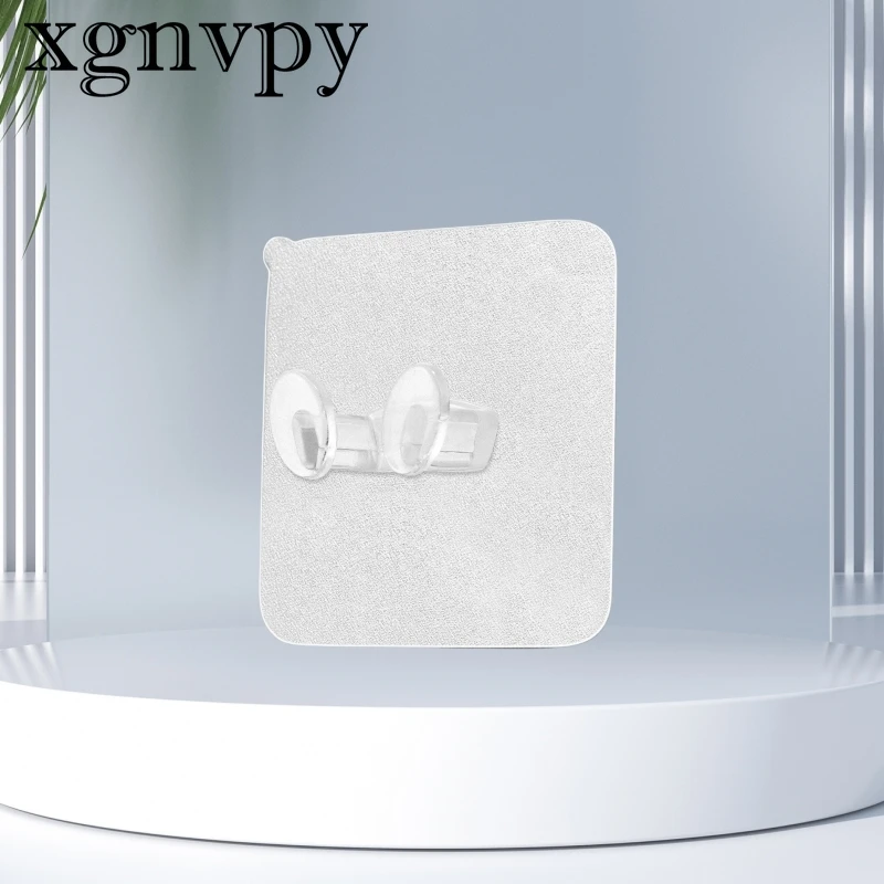 Xgnvpy-Crochet de prise de bain transparent sans couture, crochet collant de stockage, prise de fil électrique, prise rapide, câble de données