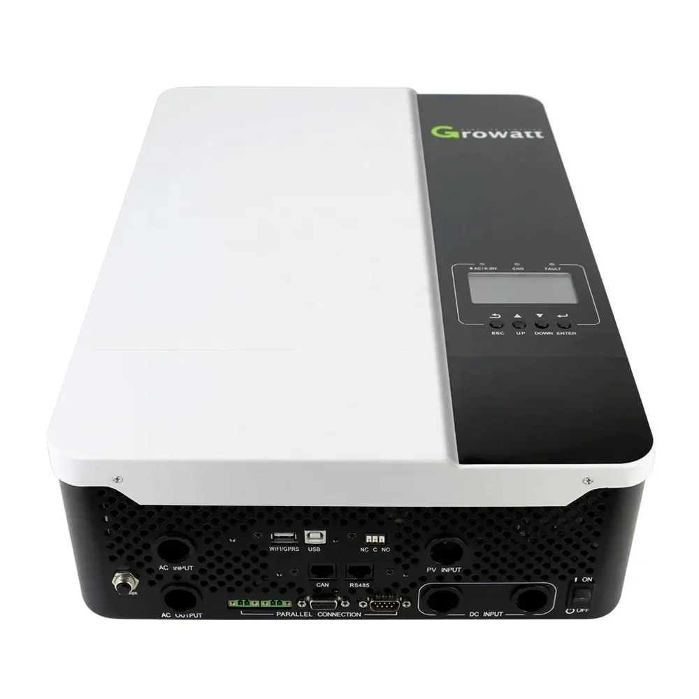 

2025 Growatt SPF 5000ES 48V 3500W Solar Panel Inverter 5000W 230V Off Grid Solar Hybrid Inverter With MPPT Pure Sine Wave Invert