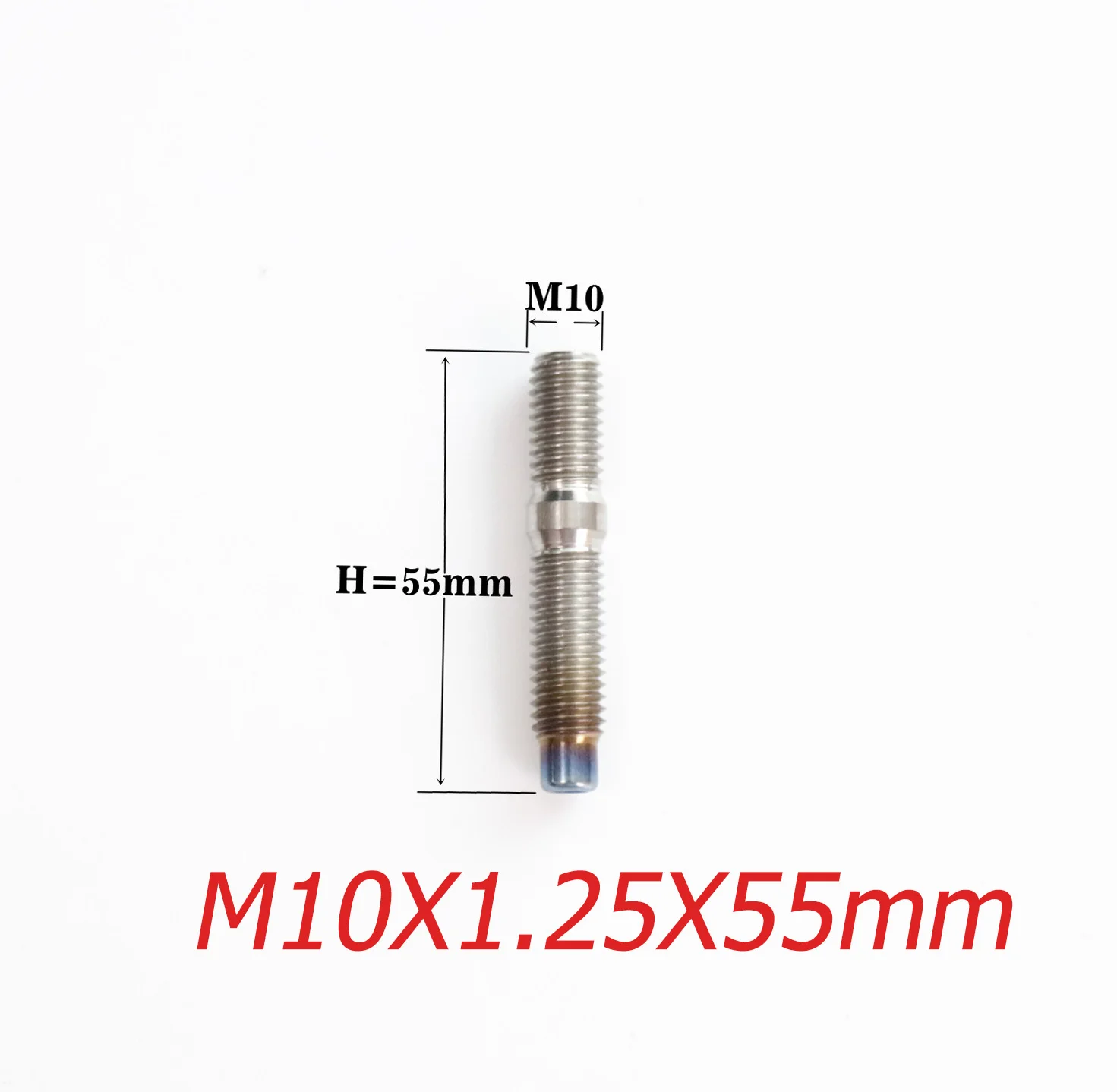 FLAWLESSTI M8 M10 Gr5 Titanium Bolt Exhaust Pipe Bolt