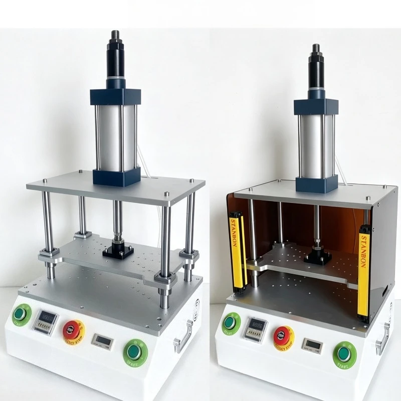 Pneumatic punch Pneumatic holding press Four-column three-plate pneumatic press Stamping machine Small