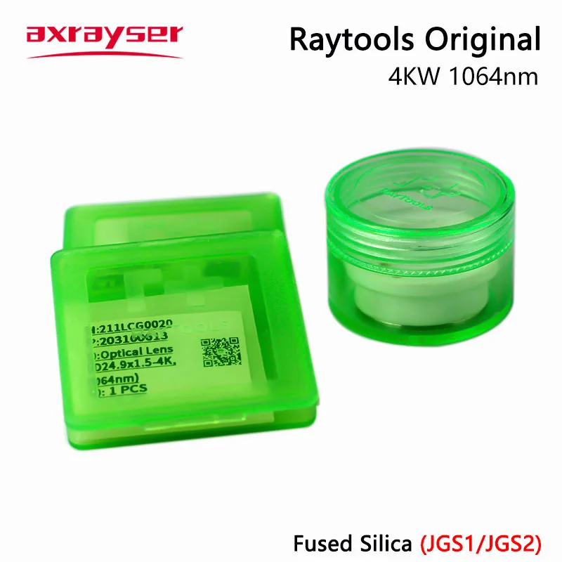 Raytools Original Laserlinse Optischer Schutz 4kw 1064nm 27.9*4.1/24.9*1.5 211LCG0037 211LCG0020 Keramik 120274100B Kopfteile – Detail 3