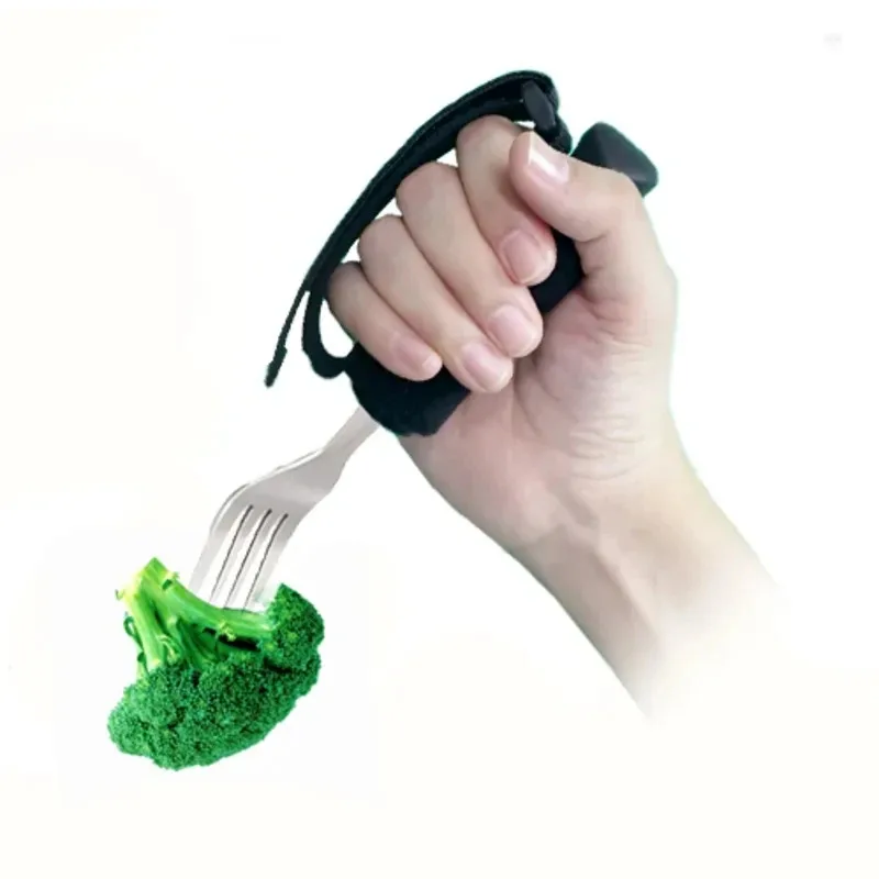 

TOPLIVING Bendable Adaptive Utensils For Elderly Disabled Arthritis Hand Tremors Non Slip Handles 304 Stainless Steel Food Grade