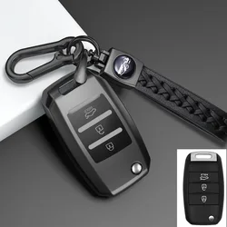 TPU Car Flip Key Case Cover Shell Fob For KIA RIO 3 K2 K3 K4 K5 Sportege Picanto Optima Soul Ceed Sorento Forte Stinger Cerato
