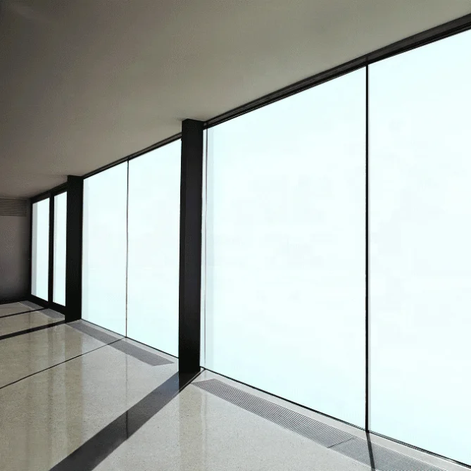 

PARTNER GLASS PDLC Window Privacy Film White Dimming Glass PDLC Film Smart Glass Window 110v Electric Switchable PDLC Film