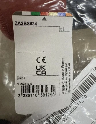 

Brand new 1PCS ZA2BS834 emergency stop button head new original stock Fast delivery