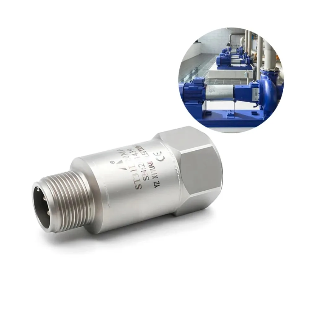 Vibration and Temperature Sensor ST31D20MA for Low Frequency Piezo Accelerometer