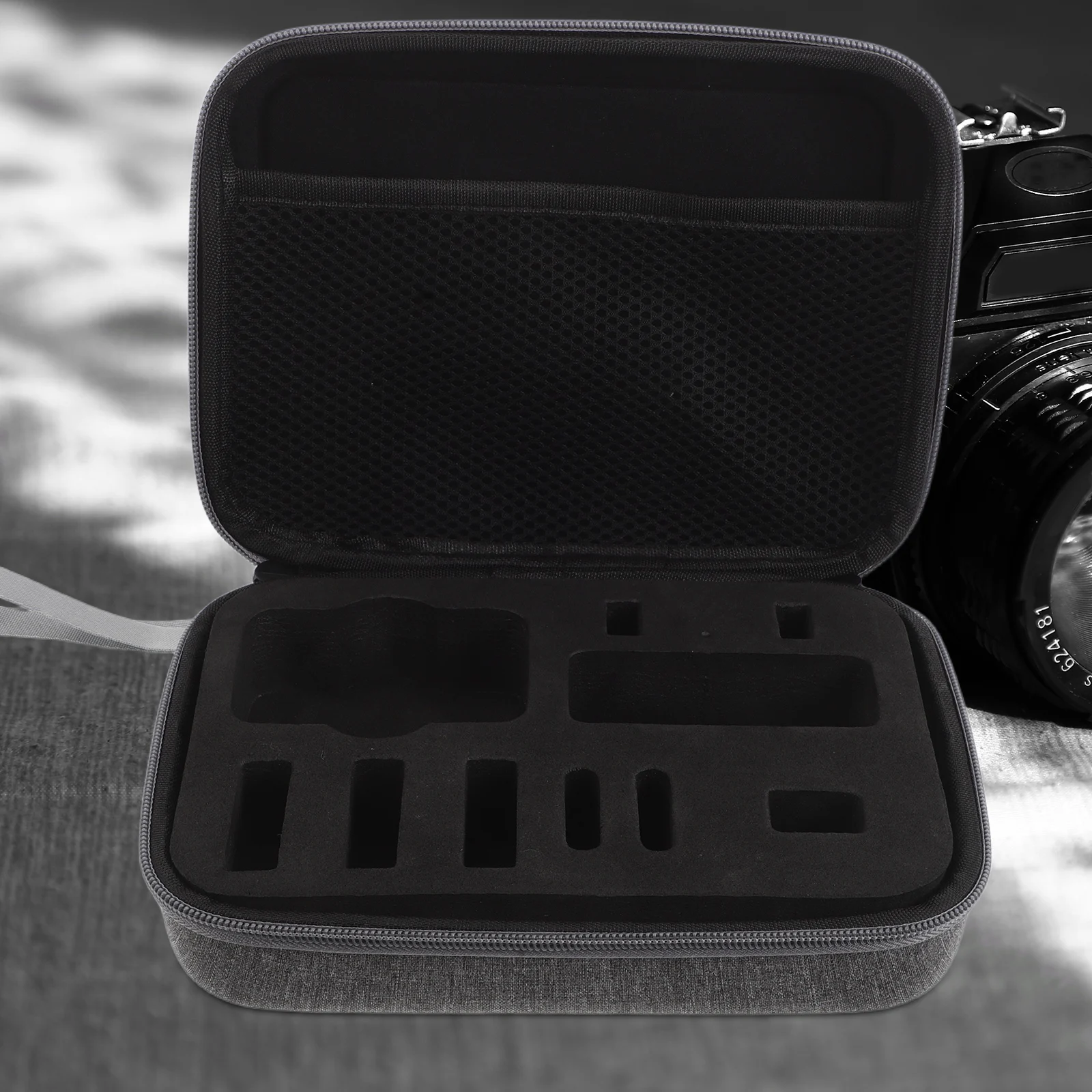

5pcs Outdoor Camera Case Compatible With Dji Durable Lightweight Hard Storage Bag With Handle For Camera Travel