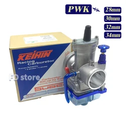 Motorcycle Carburetor for Keihin PWK 28 30 32 34mm Carb Save Fuel For 125 150 175 200 250 300cc 2T 4T ATV