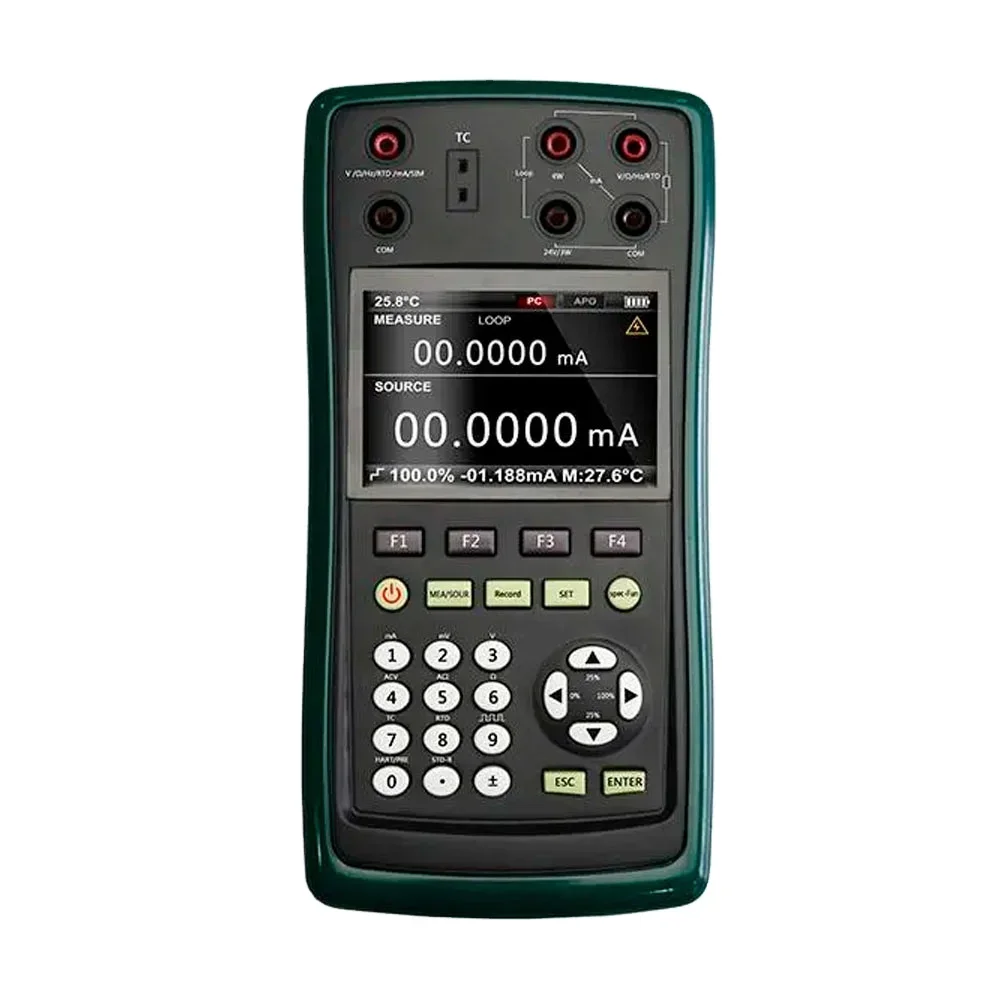 ET2125 High-Precision Multifunctional Process Calibrator Handheld Process Signal Measuring/Output Instrument