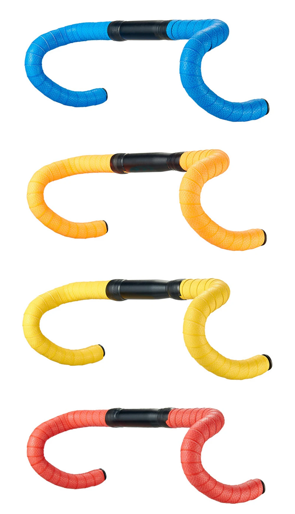 1 paar Rennrad Lenker Band Anti Slip Silica Gel Lenker Band Dämpfung Radfahren Bar Band Fahrrad Zubehör – Detail 8