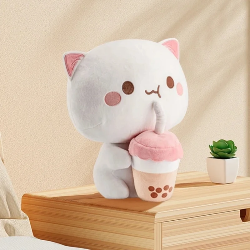 Kawaii Mitao Cat Plush Doll Couple Plush Doll Plush Toys Stuffed Cute Animal Dolls Pillow Soft Cartoon Cushion Girlfriend Gift