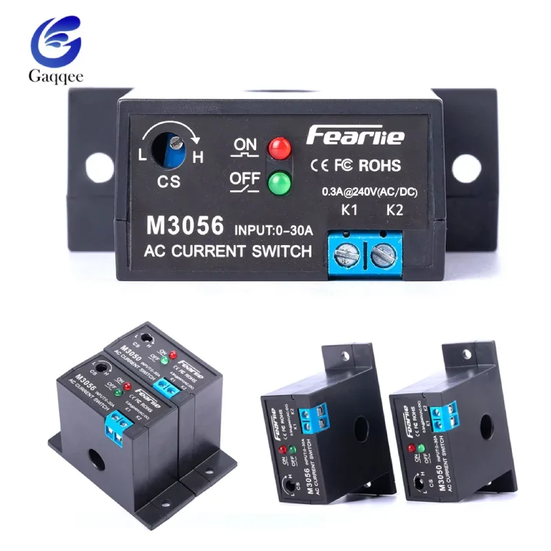 Interruptor de detección de corriente de 220V, relé de inducción, dispositivo de enlace de CA, Inductor común, accesorios de interruptor