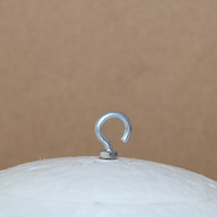 Moon Ball Shape LED Pendant Lamp Creative 13cm Wood Hanging Rope Decorative Ceiling Light for Home Restaurant Bar Cafe 3D