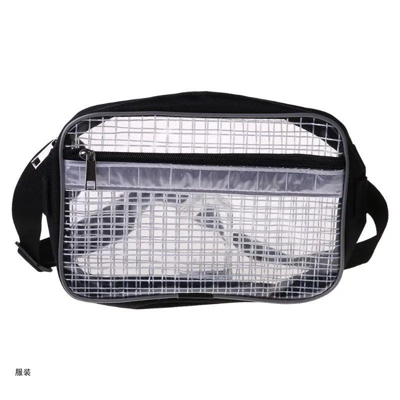 

D0UD Anti-Static Cleanroom Clear Tool Bag Full Cover Pvc For Engineer Waist Bag Fanny