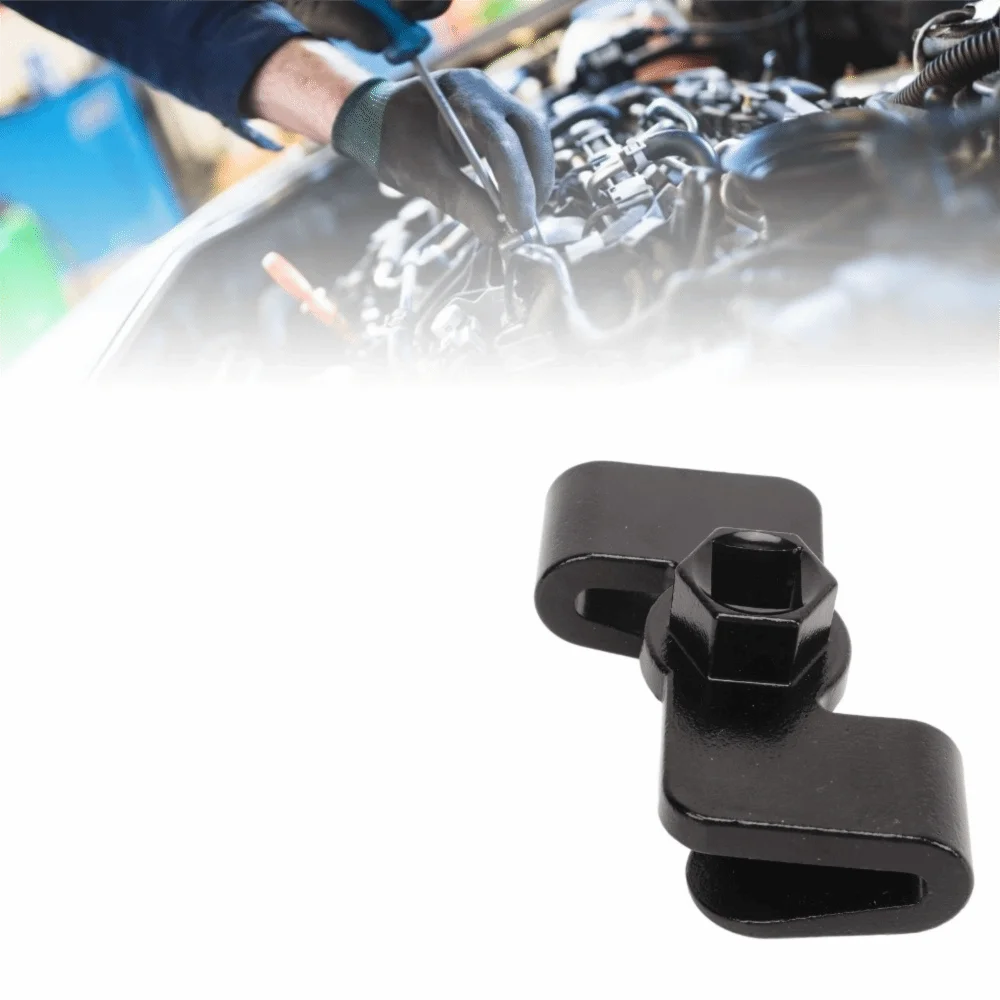 Universal Carbon Steel Wrench Extender Black 1/2 Inch Drive Extension Wrench Tool 21 mm Hex Drive Torque Adaptor Repair Shops