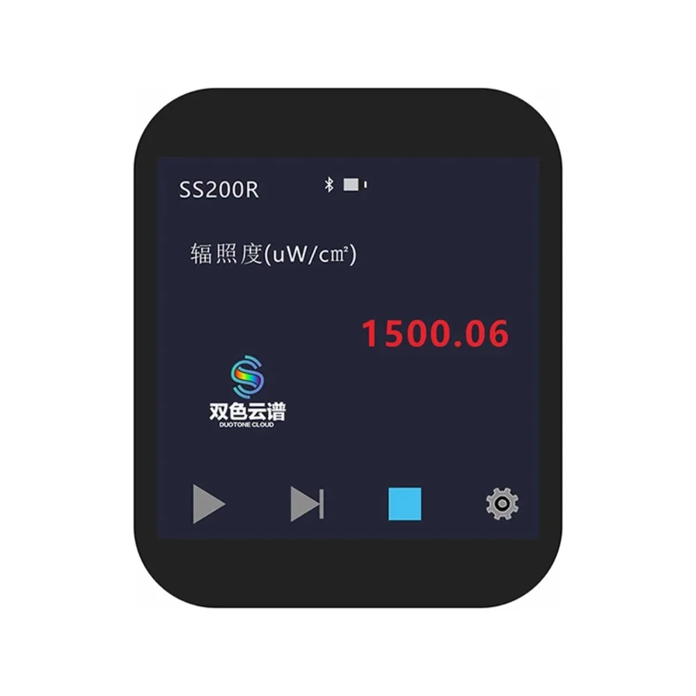 

SS200UV Ручной беспроводной прибор для измерения интенсивности источника УФ-излучения Беспроводной измеритель ультрафиолетовой измеритель напряжения