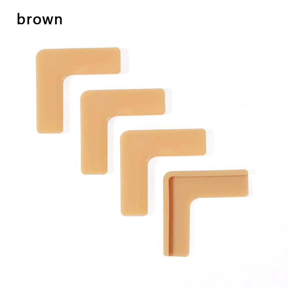 

4 шт., мягкая защита для окон, защита от столкновений, угловые ограждения, полоса для предотвращения столкновений, угловая защита, защита края