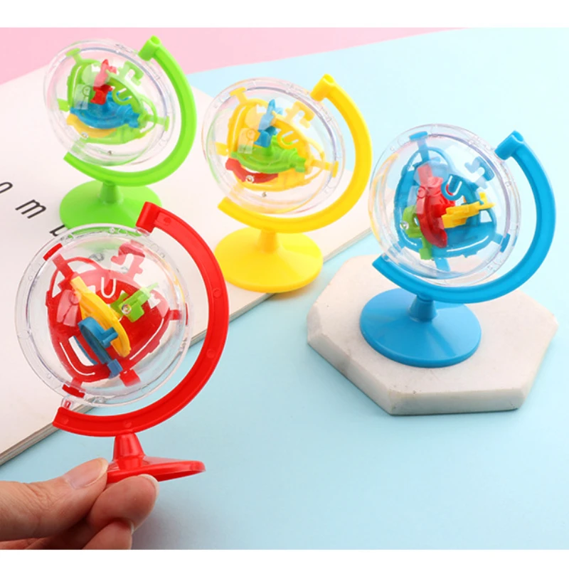 3D Doolhof Magische Kubus Transparante Zeszijdige Puzzel Speed Cube Rollende Bal Spel Cubos Doolhof Speelgoed voor Kinderen Educatief Peuter