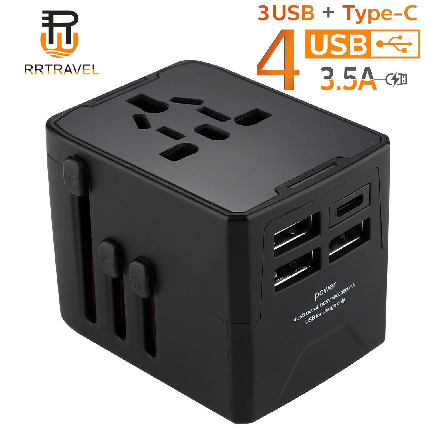 

Suitable for Cross-border e-commerce multi-functional travel conversion plug Global universal plug converter Universal European