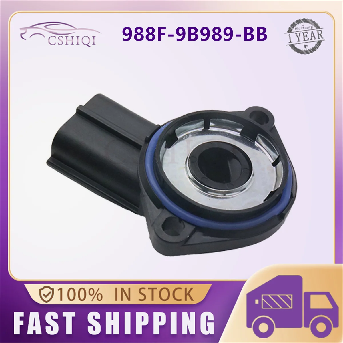 988F-9B989-BB Throttle Position Sensor For Ford Courier Cougar C-Max Fiesta Focus KA Maverick Mondeo Puma Street Tourneo Transit