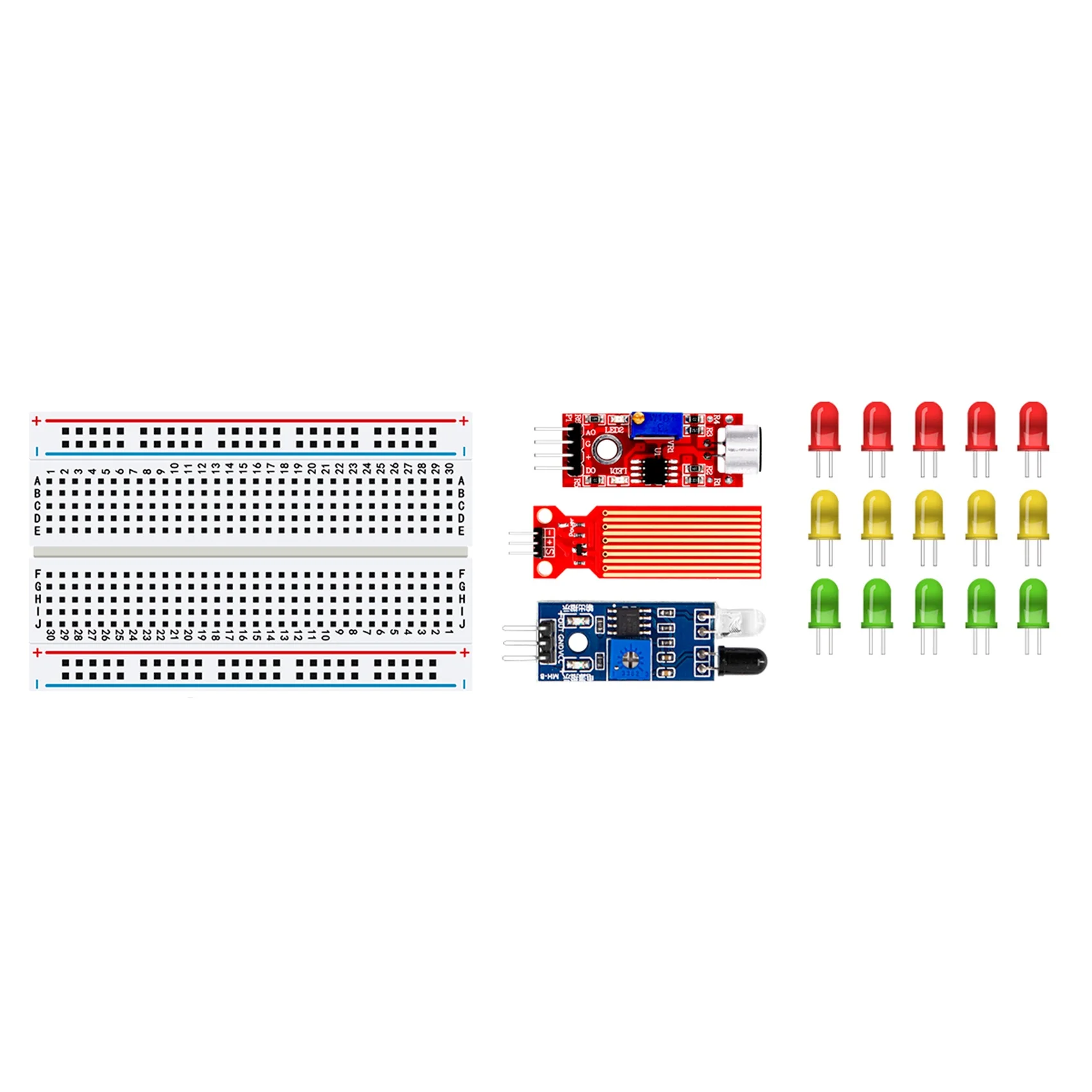 

A42T-Suitable For Arduino Uno R3 DIY Kit Capacitor/Bridge/Breadboard Starter Kit