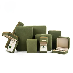 Wholesale Jewelry Box Gift Box for Wedding Joyeros Organizador De Joyas Ring Display Jewelry Packaging