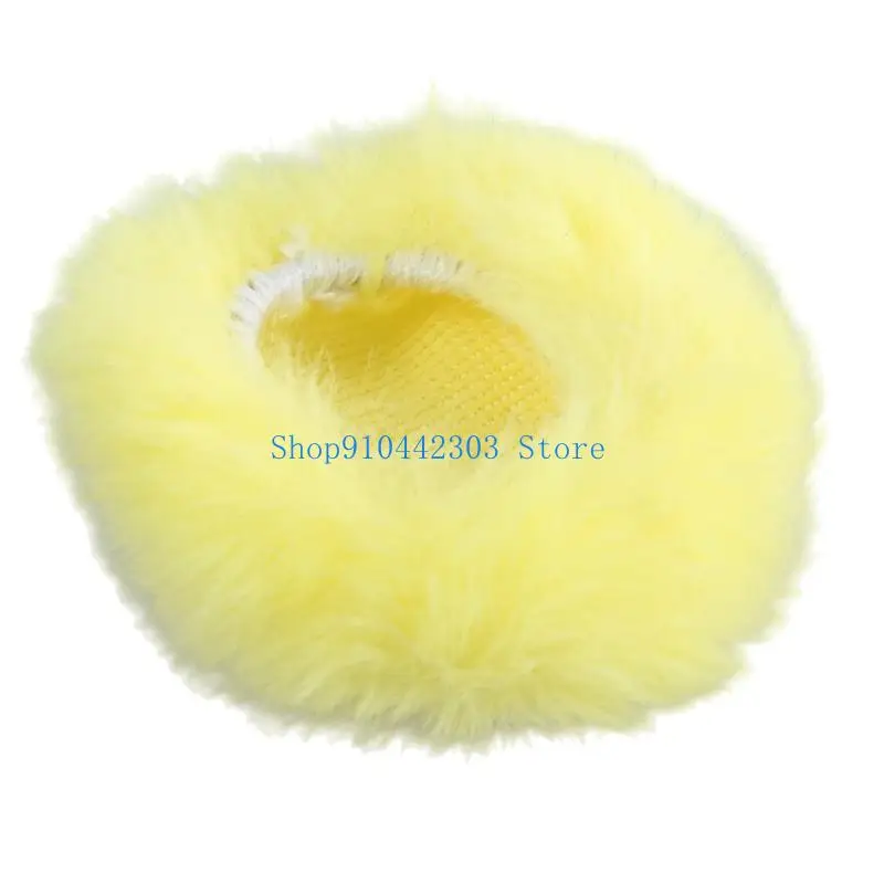 

652F Stylishs Artifical Furry Windshield for Lark MIX 02 Mic Improve Recording