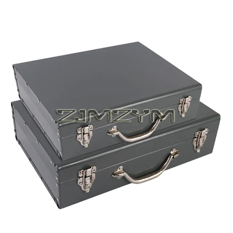 Thickened Extended Iron Toolbox Hardware Storage Toolcase For Electric Hammer Auto Repair Hardware