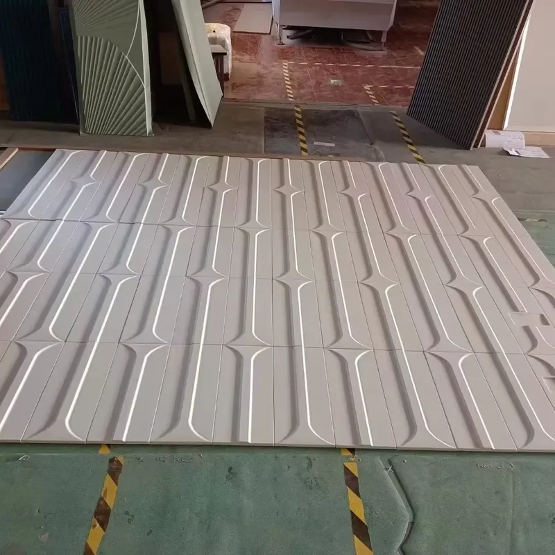 Factory Customized High Quality 3D Carved Decorative Wall Panels