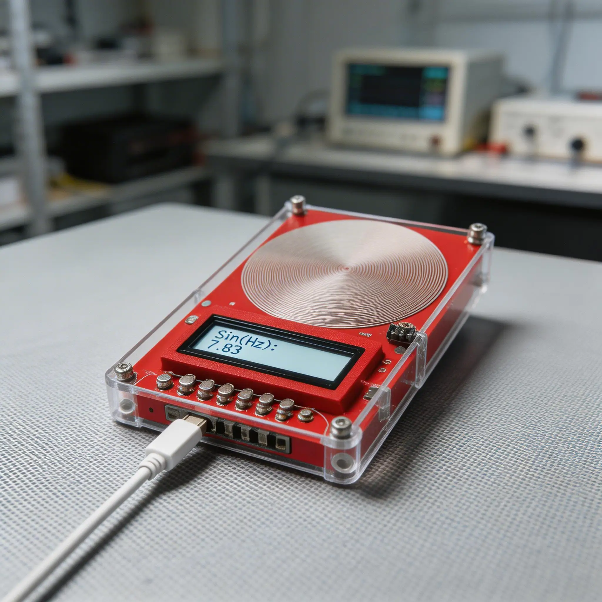 Custom Frequency Generator V2 SchumannWave Resonance Generator 7.83 Hz Wave Frequency 0.01 Hz To 200,000 Hz Generator Tools