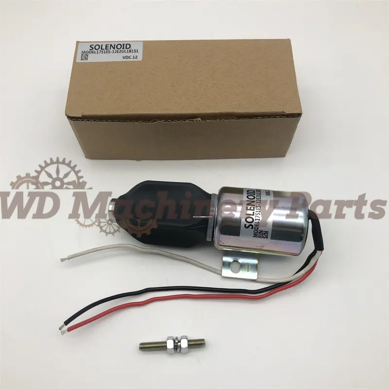 1700-1522 1751ES-12E2ULB1S1 SA-3499-12 Diesel Stop Solenoid 12V for Woodward 1700 Series