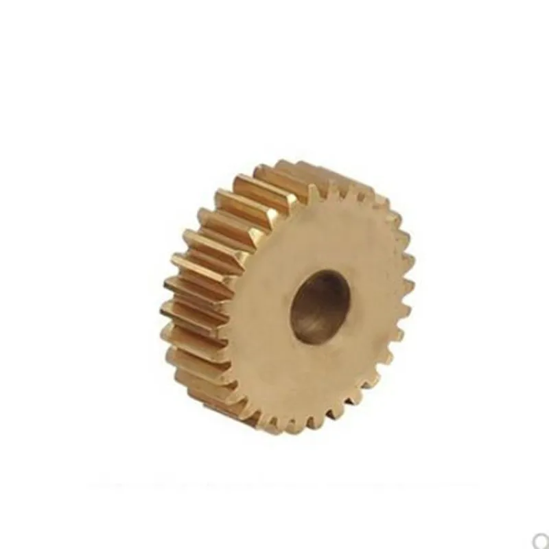 5PCS/LOT 0.5M 8T 9T 10T 11T 12T 13T 14T 15T 16T 17T 18T 19T Teeth Brass Spur Gear Bore 2/3/4/5/6/mm