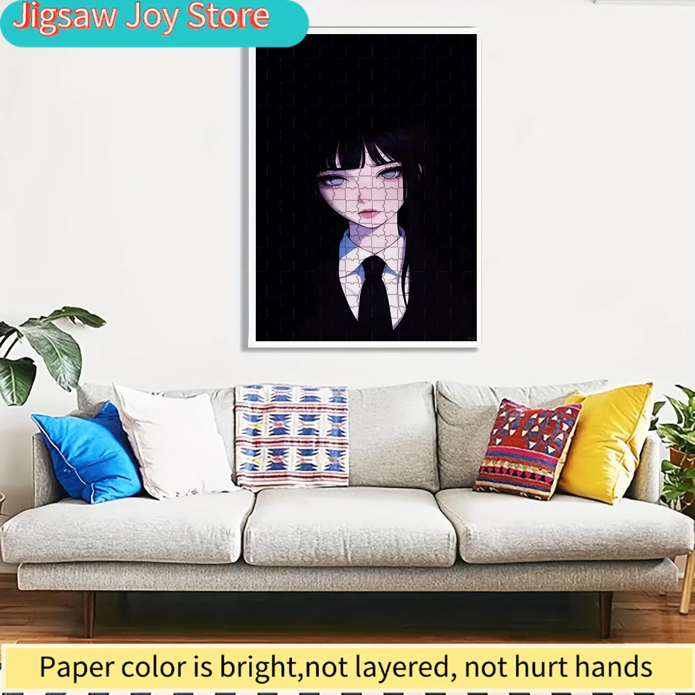 

Пазл-конструктор Spy x Family: Йор Форджер в деловом костюме, эффектное аниме-изображение с изображением Йор Форджер в черном костюме с белой рубашкой