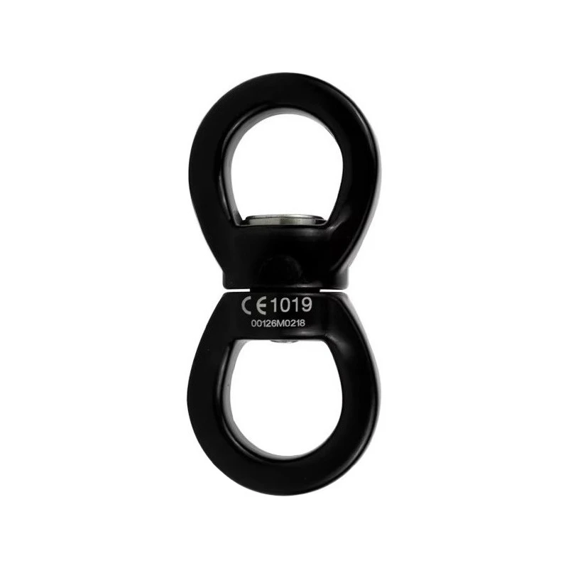 Climbing Universal Swivel Spinner 30KN Yoga Swing Swivel 360 Rotator Oval Shaped Swivel