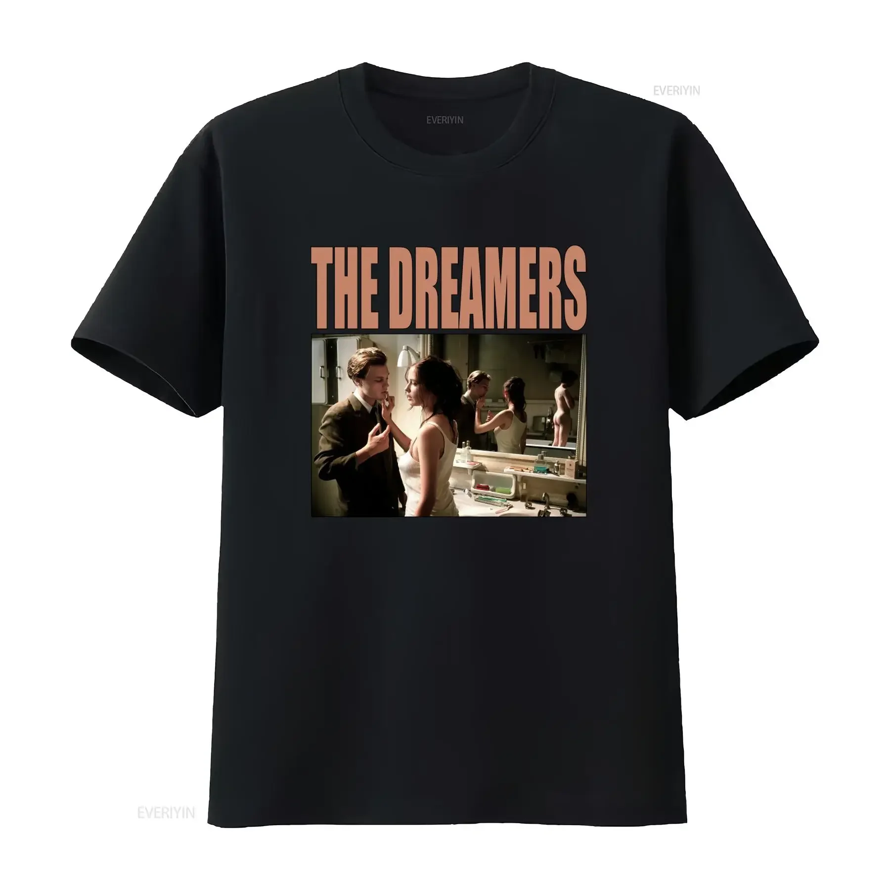 The Dreamers Aesthetic T Shirt Bernardo Bertolucci Eva Green Louis Garrel Inspired Nouvelle Vague Style vintage Washed homme