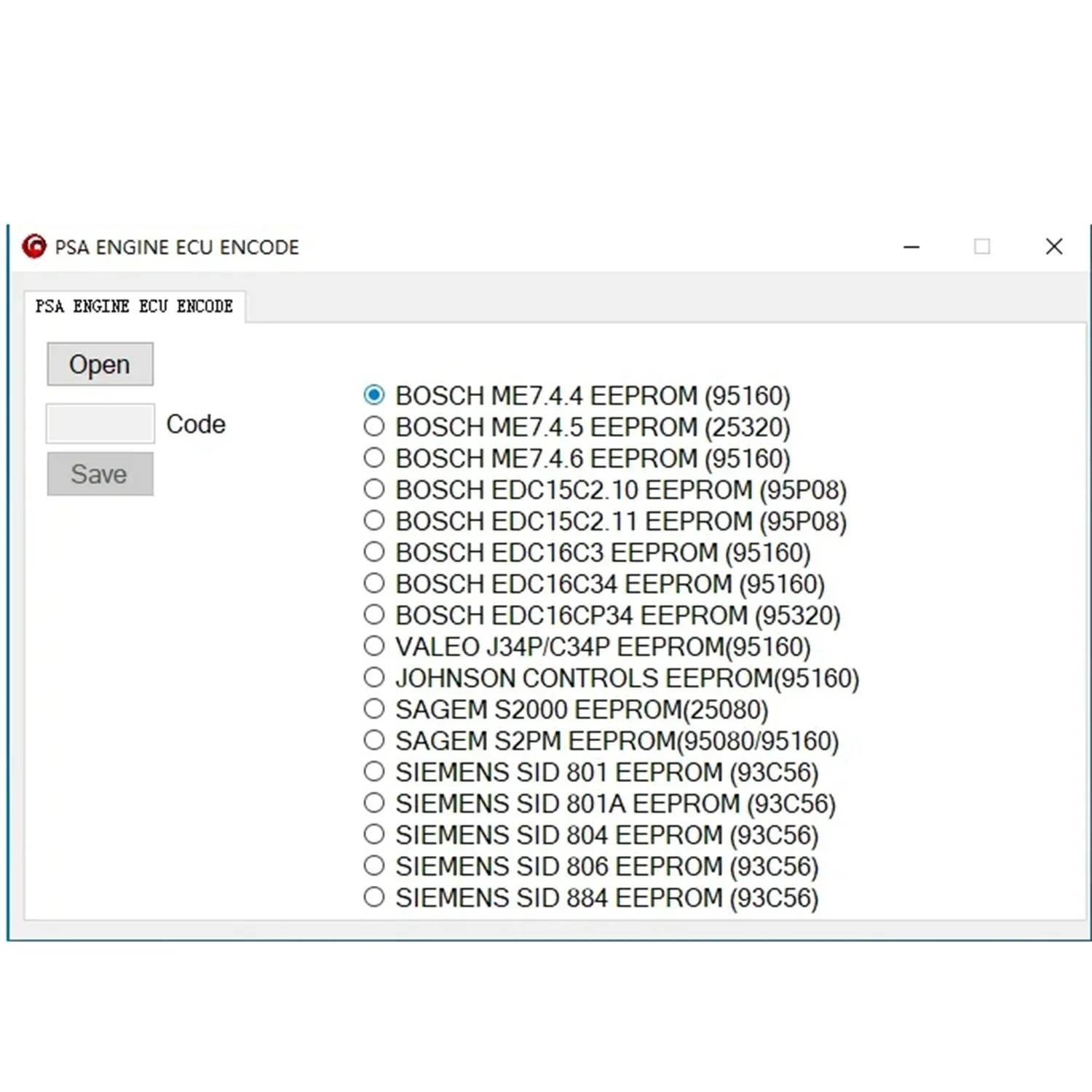 for PSA Calculator V16.04.07 Software for PSA PIN Calculator PSA ENGINE ECU ENCODE 3 in 1 Software for Citroen for Peugeot