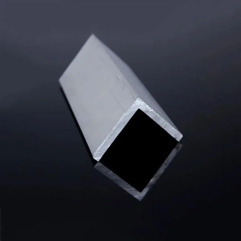 Length 500mm 6061 Right Angle Aluminum Thick 2/3/4/5mm L-shaped Equal corner Aluminum Alloy 90° Angle Edging Triangle Profile