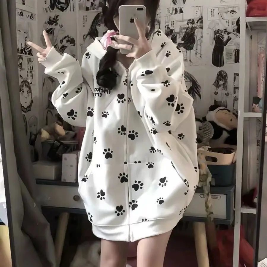 

Fashion Autumn Solid Hoodie Sweatshirt Women Tops Casual Zip Up Solid Hoodie Streetwear Girl Thin Hooded Jacket Female