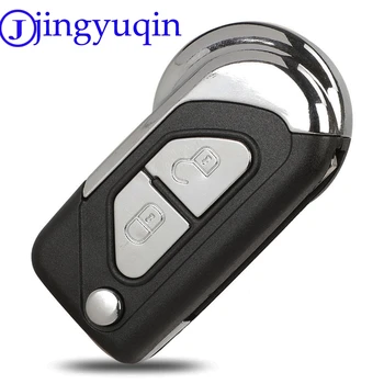 Jingyuqin מרחוק 2 כפתורים Flip מתקפל רכב מפתח מעטפת מקרה Fob כיסוי עבור סיטרואן DS3 נימול VA2 מפתח להב דיור כיסוי