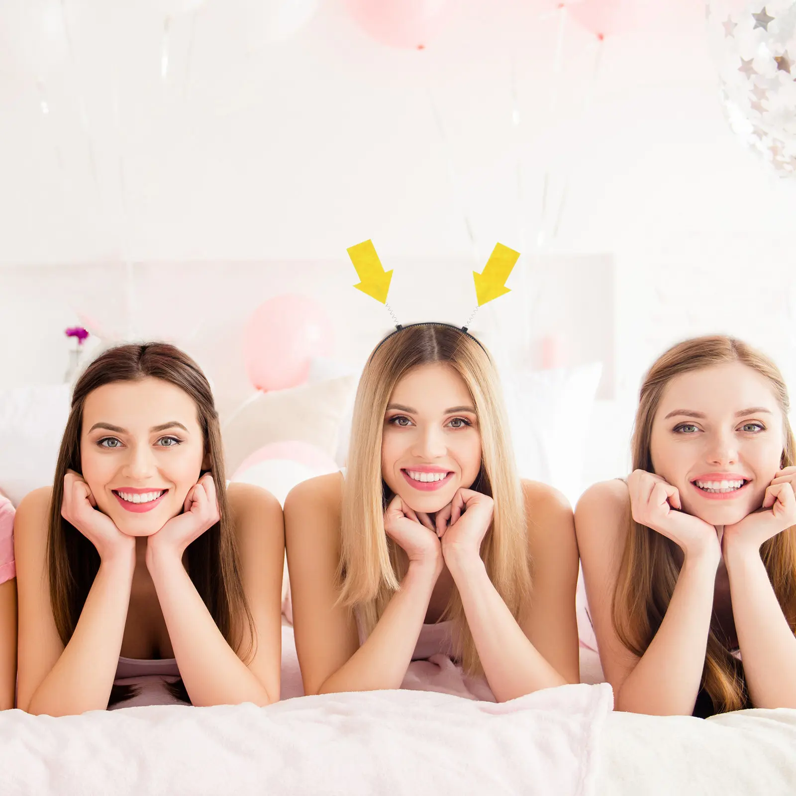 

Набор из 4 легких повязок на голову в виде стрел, забавные повязки для женщин и девочек, для фестивалей, мероприятий, вечеринок, необычные обручи для волос, реквизит для косплея и фотосессий