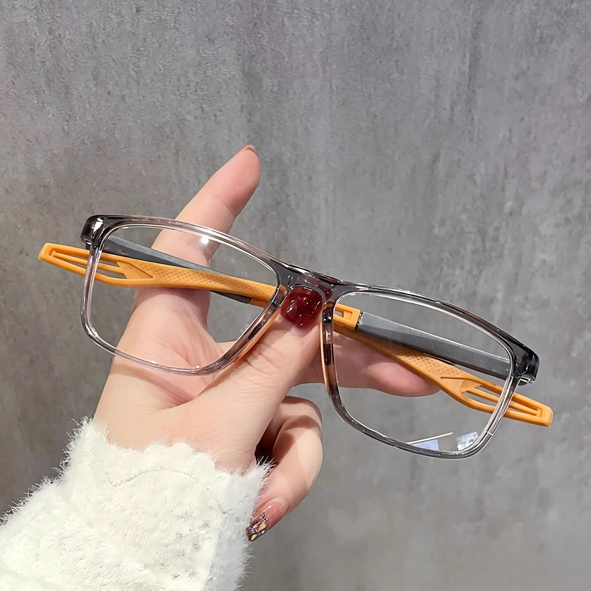 Smart Auto Focus Glasses,Self Adjusting Zoom Reading Eyewear for Men Women,Anti Blue Light Presbyopia Glasses Indoor Outdoor L2