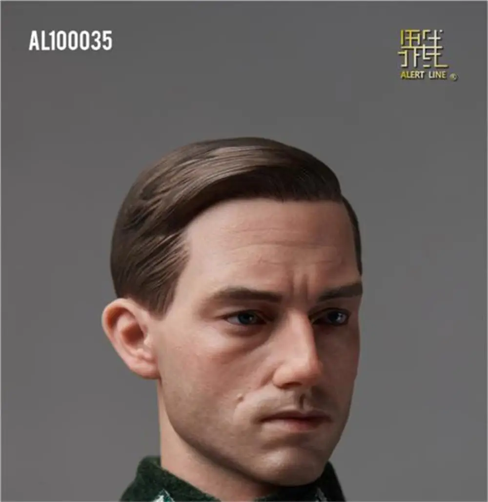 Scale 1/6th Alert Line AL100035 Male Soldier Doll with Head Connector Toys Model PVC Material For 12